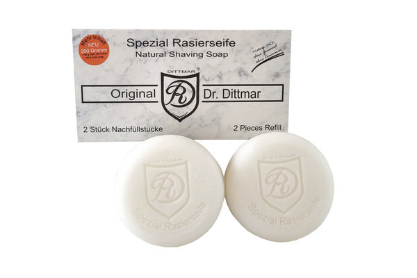 Dr. Dittmar Spezial Rasierseife 2er Pack Refill